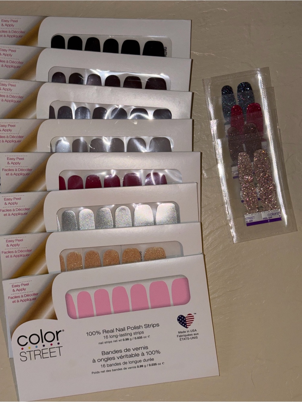 Color Street Nail Polish Bundle